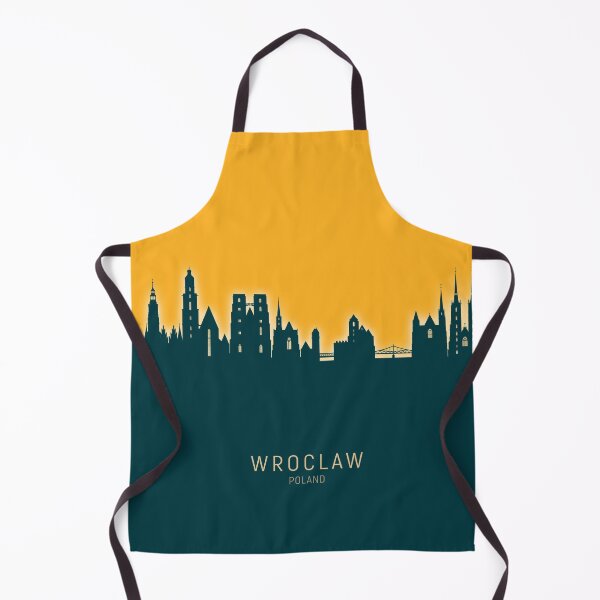 Item preview, Wroclaw Poland Skyline designed and sold by ArtPrints.