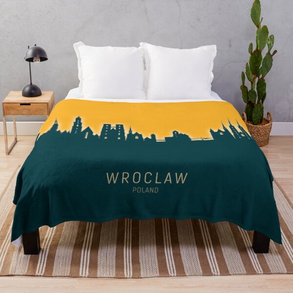 Item preview, Wroclaw Poland Skyline designed and sold by ArtPrints.