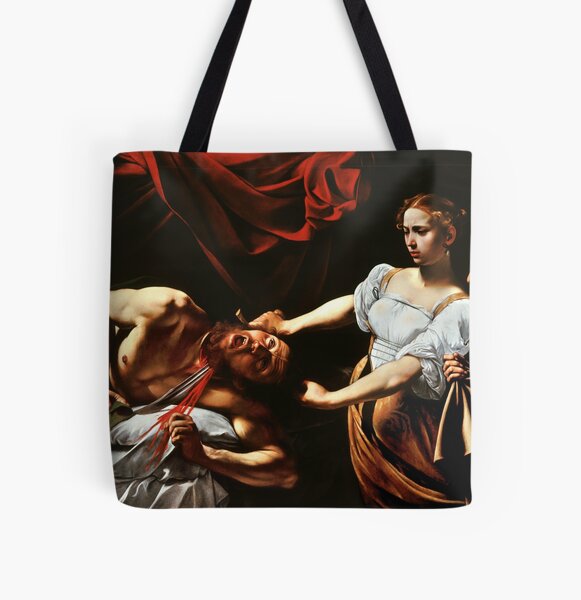 Caravaggio - Judith Beheading Holofernes 1599 All Over Print Tote Bag