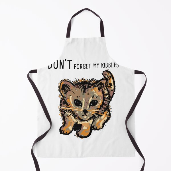 Item preview, Kitten and kibble cat humor gift idea designed and sold by Catcrea.
