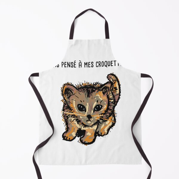Item preview, Kitten and kibble cat humor gift idea designed and sold by Catcrea.