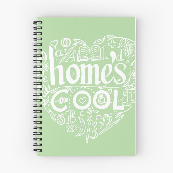 Item preview, Homeschool because Home's Cool  |  Sage Green designed and sold by HermiesSchool.