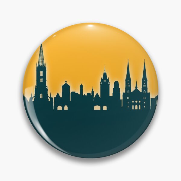 Item preview, Freiburg Germany Skyline designed and sold by ArtPrints.
