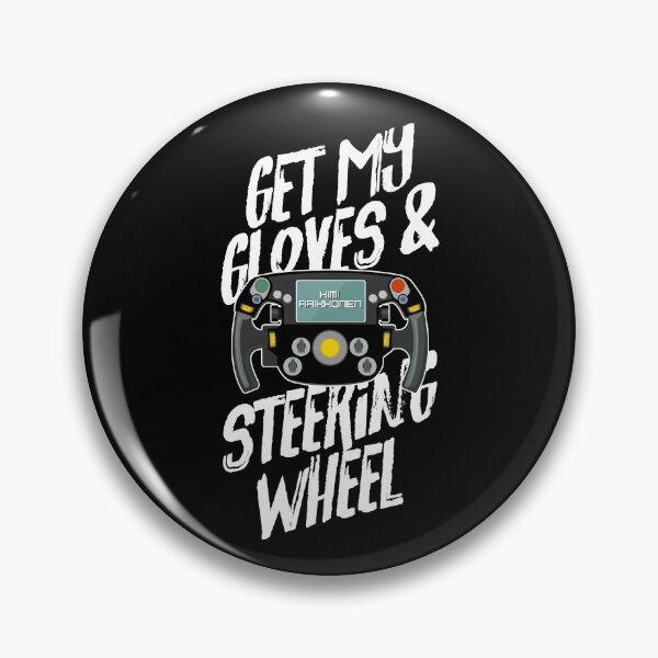 Item preview, Kimi Raikkonen - Get My Gloves and Steering Wheel designed and sold by jaybeetee.
