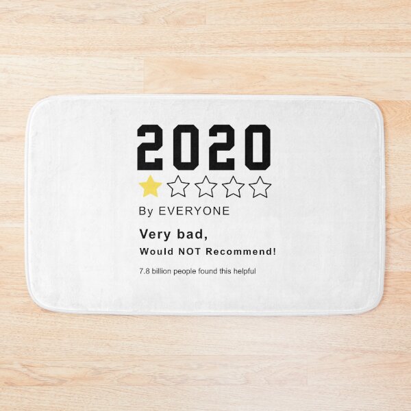 Item preview, 2020 Very Bad, Would Not Recommend Review 1 Star Rating Tshirt designed and sold by fourstripes.
