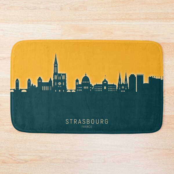 Item preview, Strasbourg France Skyline designed and sold by ArtPrints.