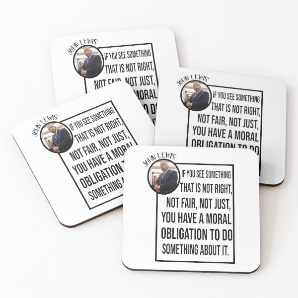 Item preview, if you see something that is not right, not fair, not just, you have a moral obligation to do something about it designed and sold by Ilyas912.