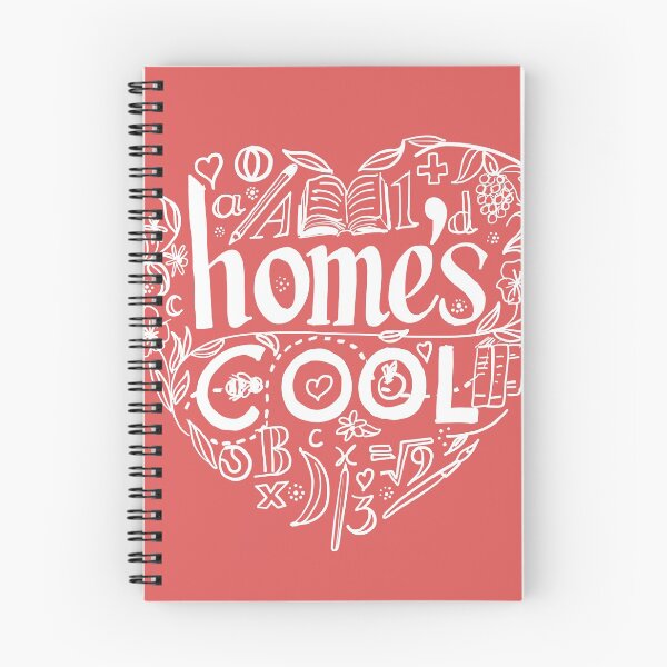Item preview, Copy of Homeschool because Home's Cool  |  Rose Pink designed and sold by HermiesSchool.