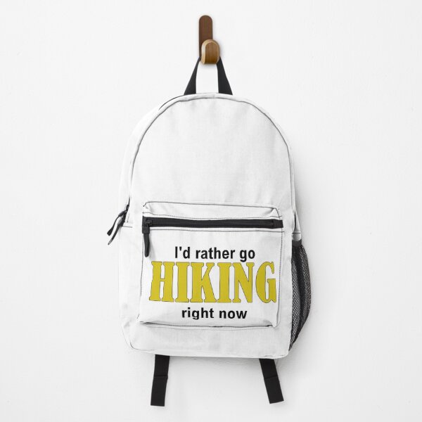 Item preview, I'd rather go HIKING right now designed and sold by Jannis12.