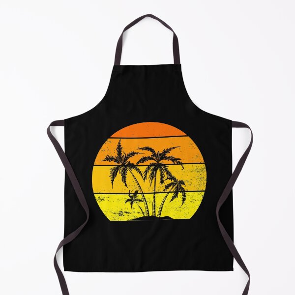Item preview, Synthwave Sun Palm Trees Vintage Style designed and sold by zahir04.