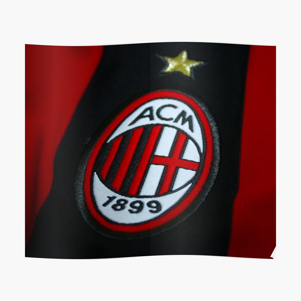 Ac Milan Sticker By Ryanant Redbubble