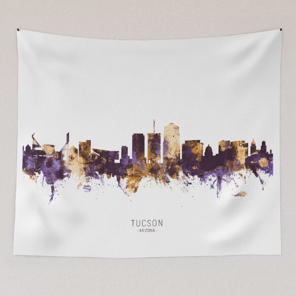 Item preview, Tucson Arizona Skyline designed and sold by ArtPrints.