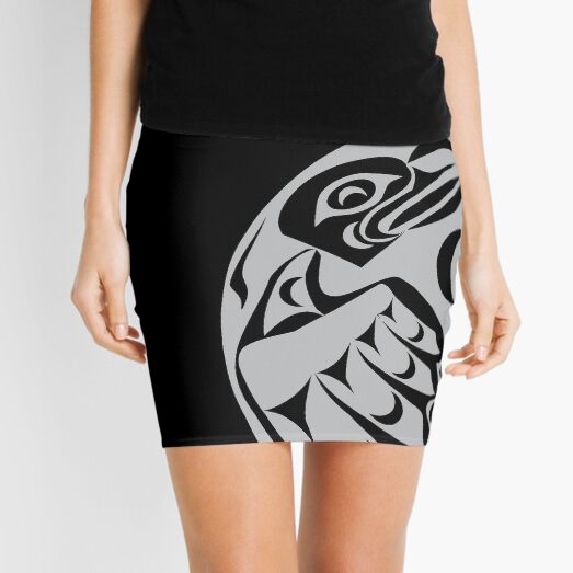 Coast Salish Eagle Mini Skirt