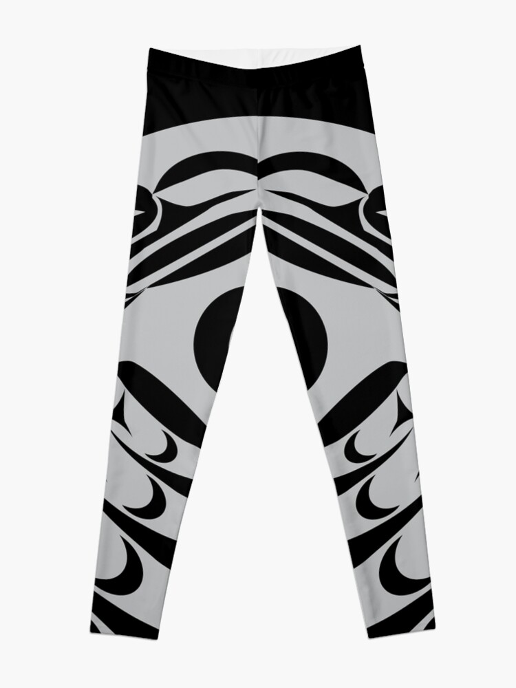 Alternate view of Coast Salish Eagle Leggings