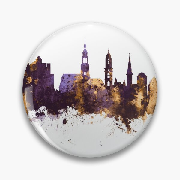 Item preview, Heidelberg Germany Skyline designed and sold by ArtPrints.