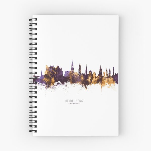 Item preview, Heidelberg Germany Skyline designed and sold by ArtPrints.