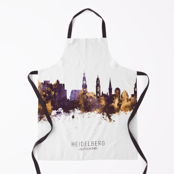Item preview, Heidelberg Germany Skyline designed and sold by ArtPrints.