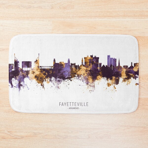 Item preview, Fayetteville Arkansas Skyline designed and sold by ArtPrints.