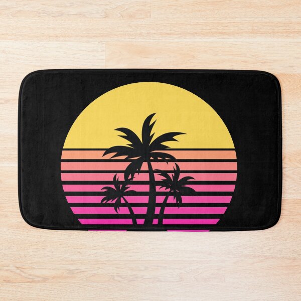 Item preview, Synthwave Sun Palm Trees Retro Style designed and sold by zahir04.