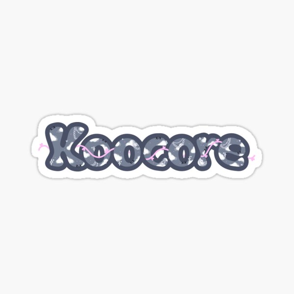 Namjoon Kawaii Stickers Redbubble - black and pink siplean supreme box logo roblox