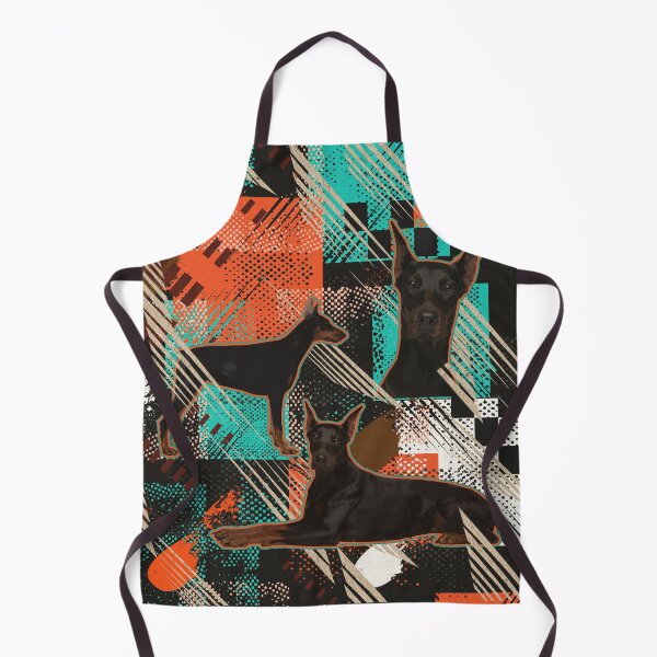 Item preview, Dobermann - Doberman Pinscher Abstract designed and sold by k9printart.