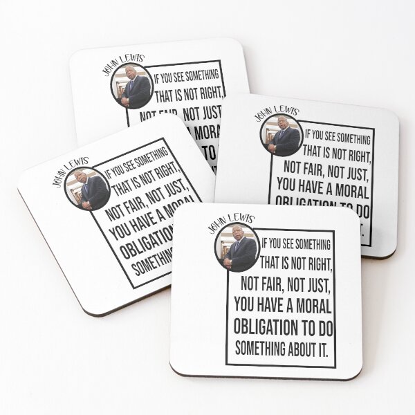 Item preview, if you see something that is not right, not fair, not just, you have a moral obligation to do something about it designed and sold by Ilyas912.