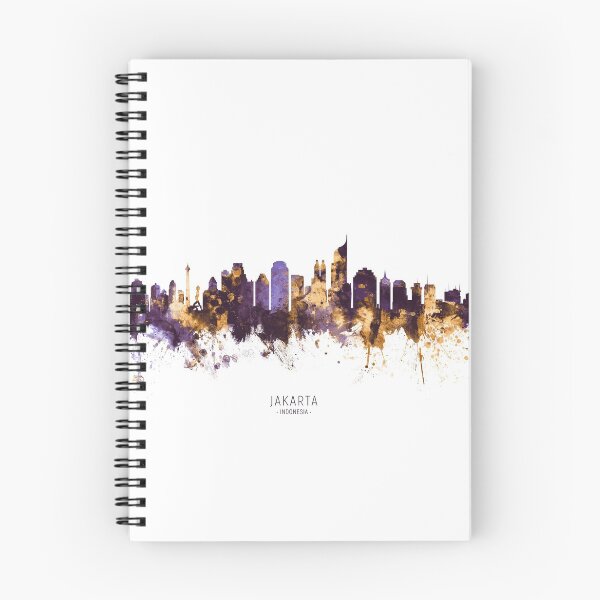 Artikelvorschau, Jakarta Skyline Indonesia entworfen und verkauft von ArtPrints.