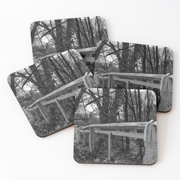 Item preview, Old country fency through the woods. designed and sold by shaynetwright.