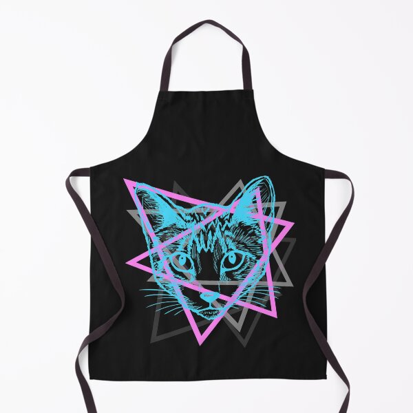 Item preview, Psychedelic Rave Cat Abstract Vaporwave Gift designed and sold by VaporwaveAnime.