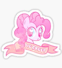 Grunge pie Sticker