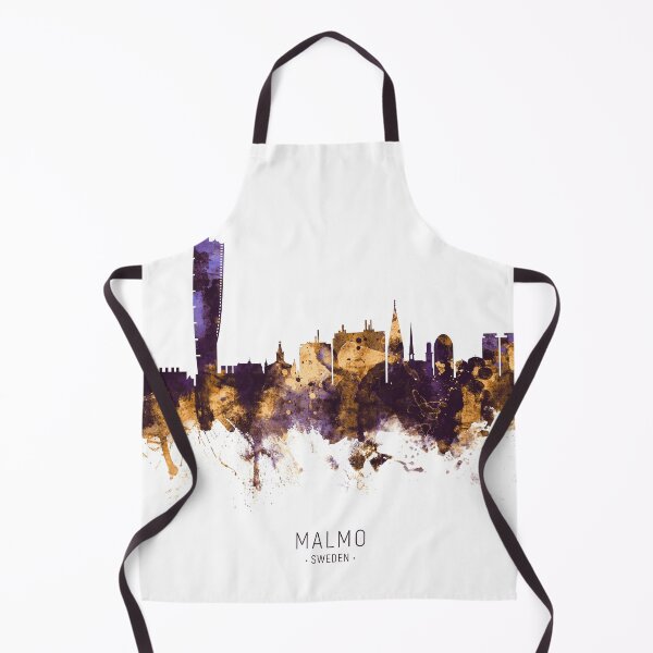 Item preview, Malmo Sweden Skyline designed and sold by ArtPrints.