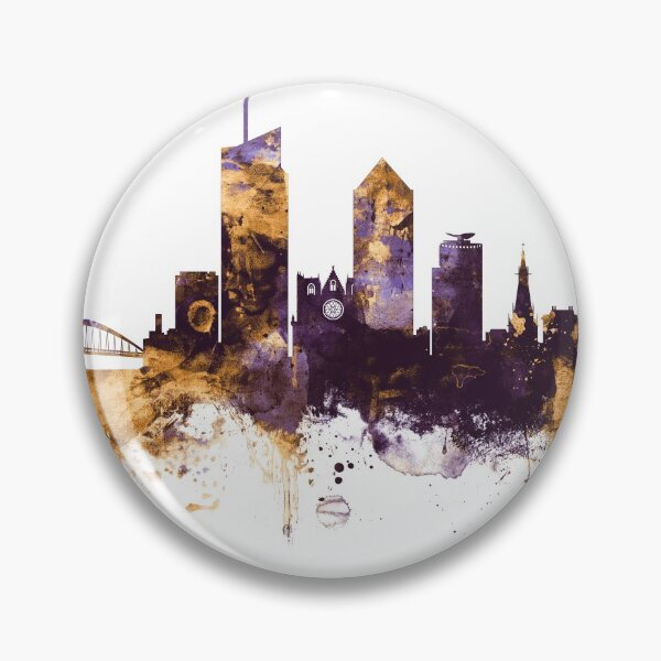 Item preview, Lyon France Skyline designed and sold by ArtPrints.