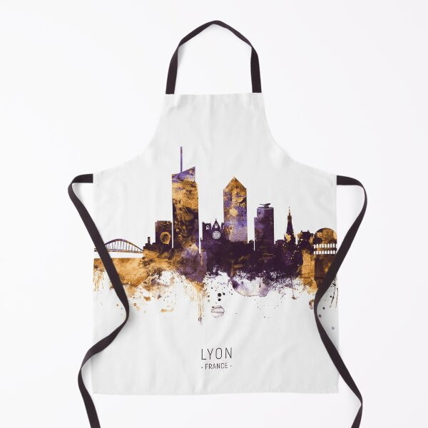 Item preview, Lyon France Skyline designed and sold by ArtPrints.