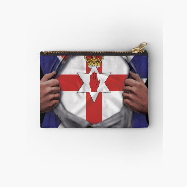 Item preview,  Northern Ireland Flag Great Britain Flag Ripped - Gift For Irish From Northern Ireland designed and sold by Popini.