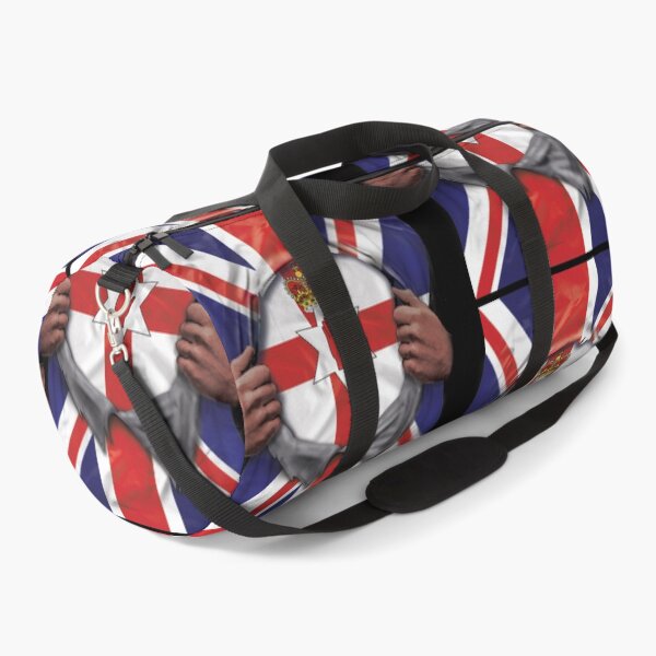 Item preview,  Northern Ireland Flag Great Britain Flag Ripped - Gift For Irish From Northern Ireland designed and sold by Popini.
