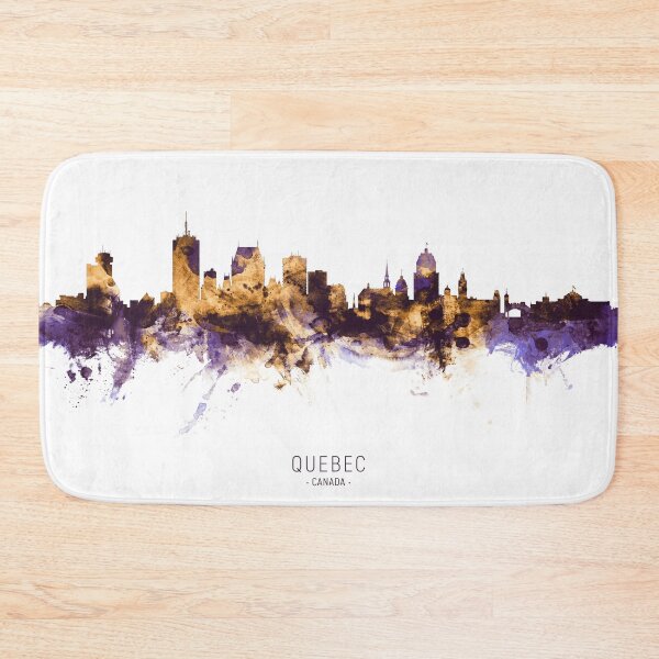 Item preview, Quebec Canada Skyline designed and sold by ArtPrints.