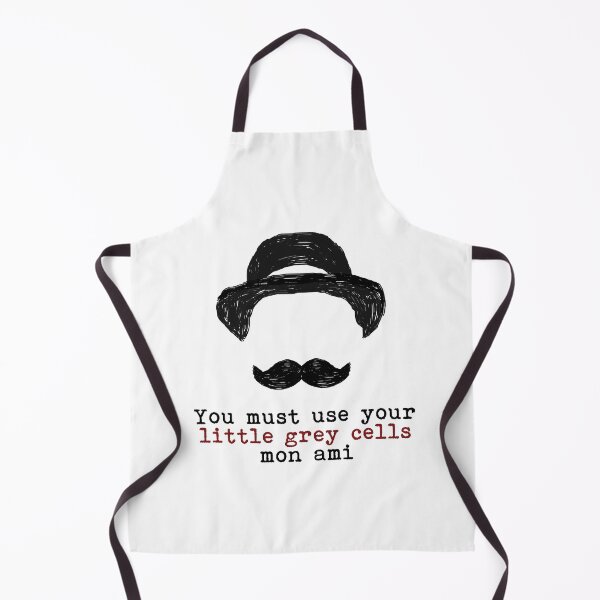 Agatha Christie: Hercule Poirot - Little Grey Cells Apron