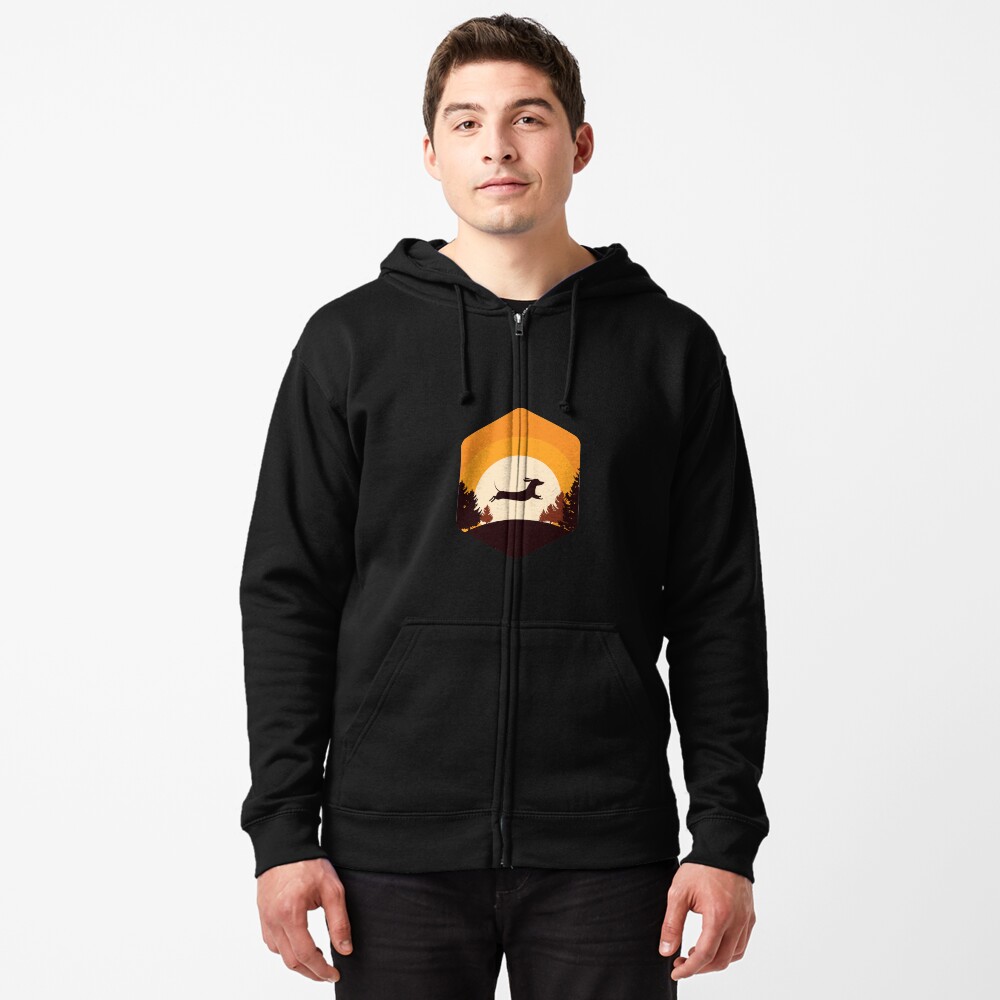 Item preview, Zipped Hoodie designed and sold by mydachshund.