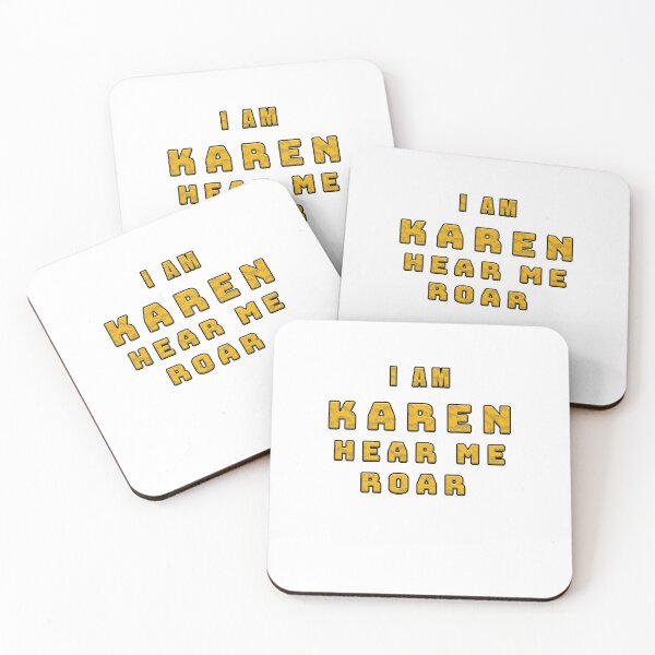 Item preview, I Am Karen Hear Me Roar  designed and sold by taspaul.