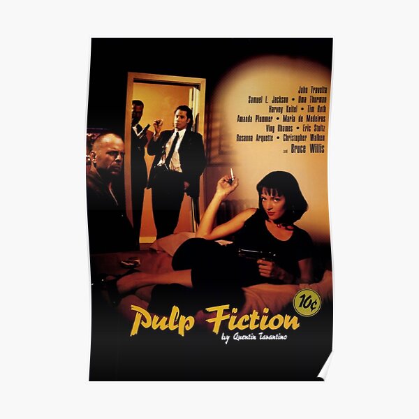 Cartel de Pulp Fiction Póster