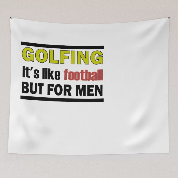 Item preview, Golfing- it's like football but for men designed and sold by Jannis12.