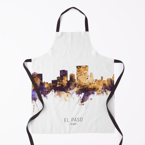 Aperçu de l'œuvre El Paso Texas Skyline créée et vendue par ArtPrints.