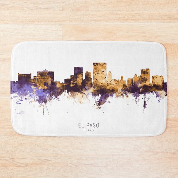 Item preview, El Paso Texas Skyline designed and sold by ArtPrints.
