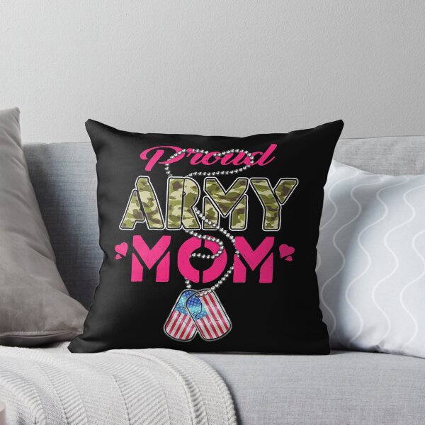 Artikelvorschau, Proud Army Mom - US Flag Dog Tags - Military Mother Gift entworfen und verkauft von DesignCube.