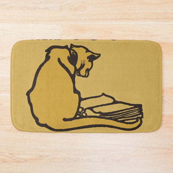 Item preview, Cool cats read books retro style designed and sold by aapshop.