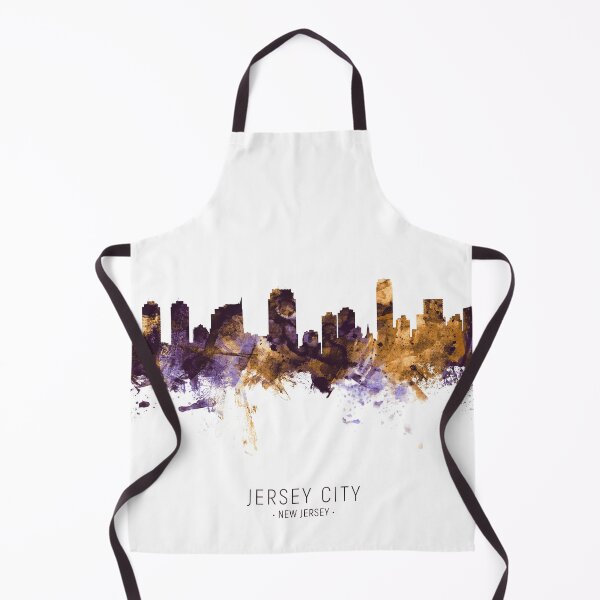 Aperçu de l'œuvre Jersey City New Jersey Skyline créée et vendue par ArtPrints.