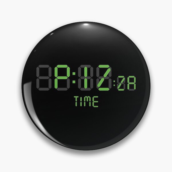 Item preview, Pizza Time Funny Alarm Clock designed and sold by OldDannyBrown.
