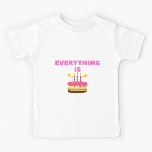 T Shirts Enfant Sur Le Theme Gateau Danniversaire Redbubble