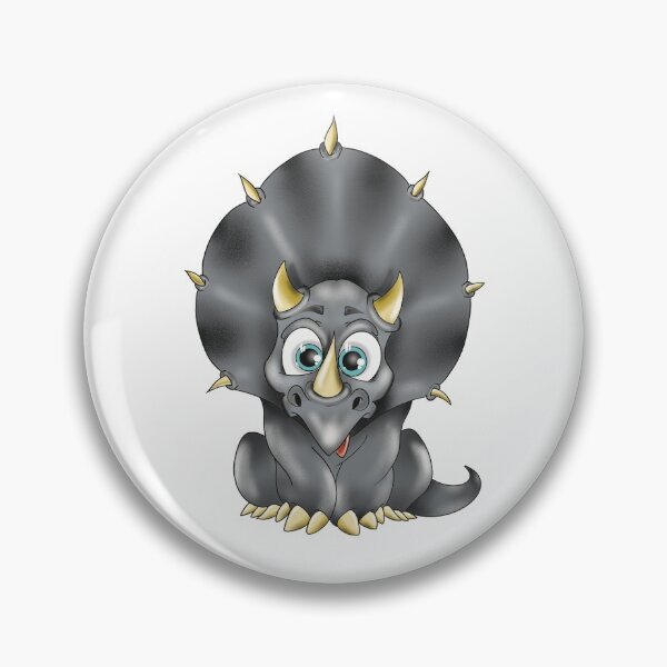 Item preview, Cute Triceratops Dinosaur designed and sold by Balazs Borzon.