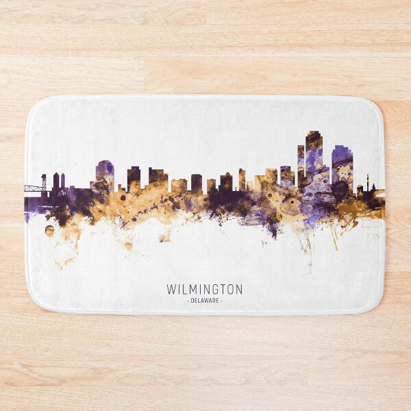 Item preview, Wilmington Delaware Skyline designed and sold by ArtPrints.